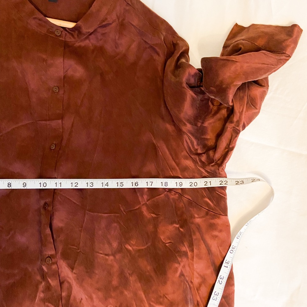 Men's Burgundy Jacket - Picture 6 of 7